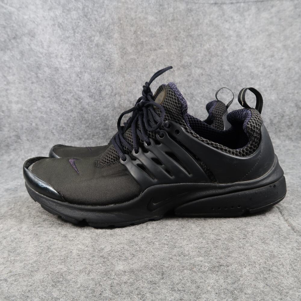 Nike Shoes Mens 9 Air Presto Sneakers Athletic Trainers Running Sport Walk Black - Picture 5 of 14
